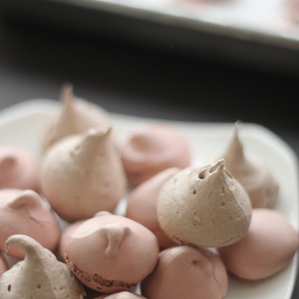 Double Chocolate Meringue Kisses